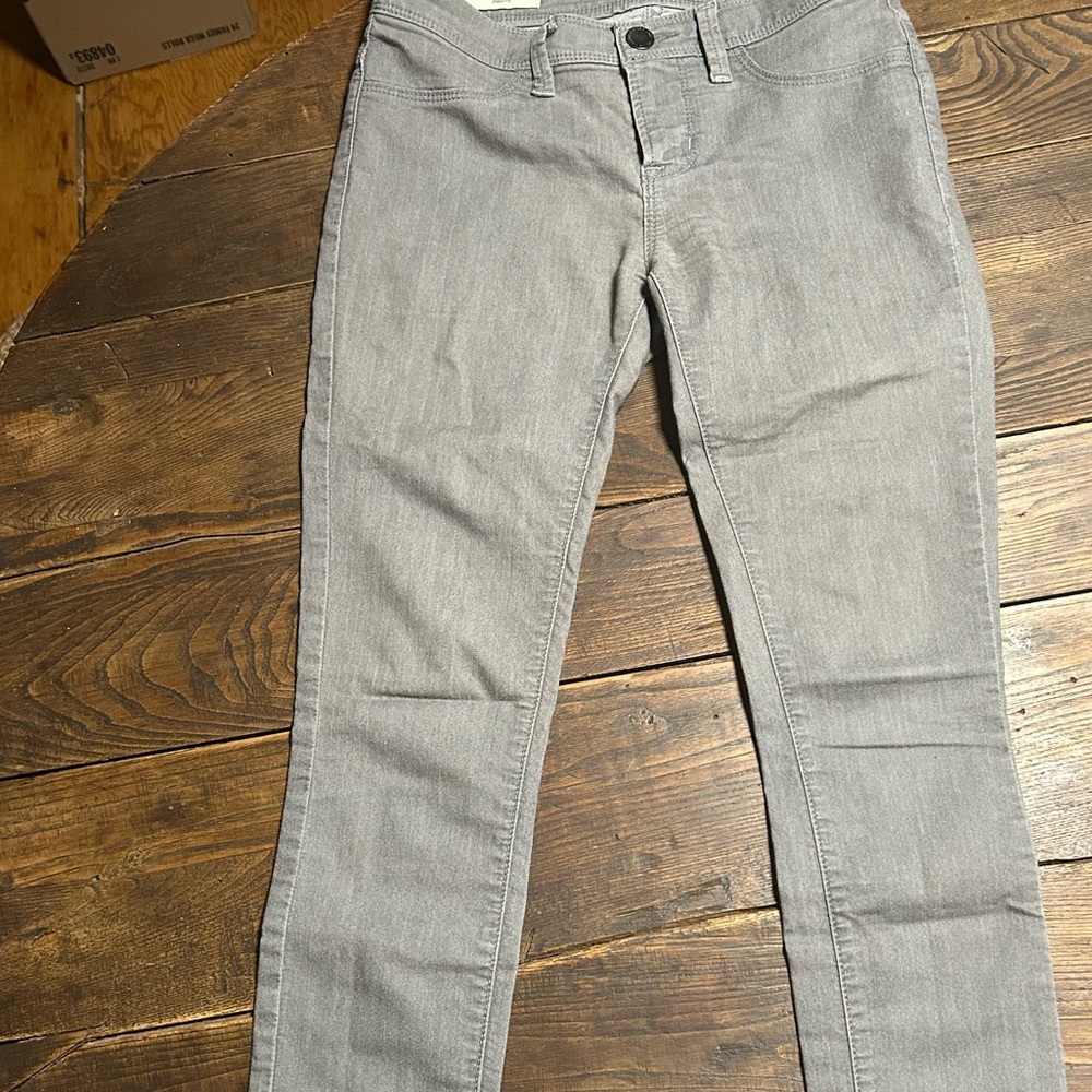 Silence + Noise Light Gray Jeggings Size 27